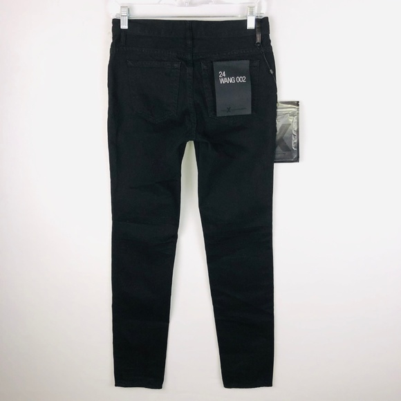 Alexander Wang X Black Taper Leg Relaxed Jeans 002 - Picture 5 of 8